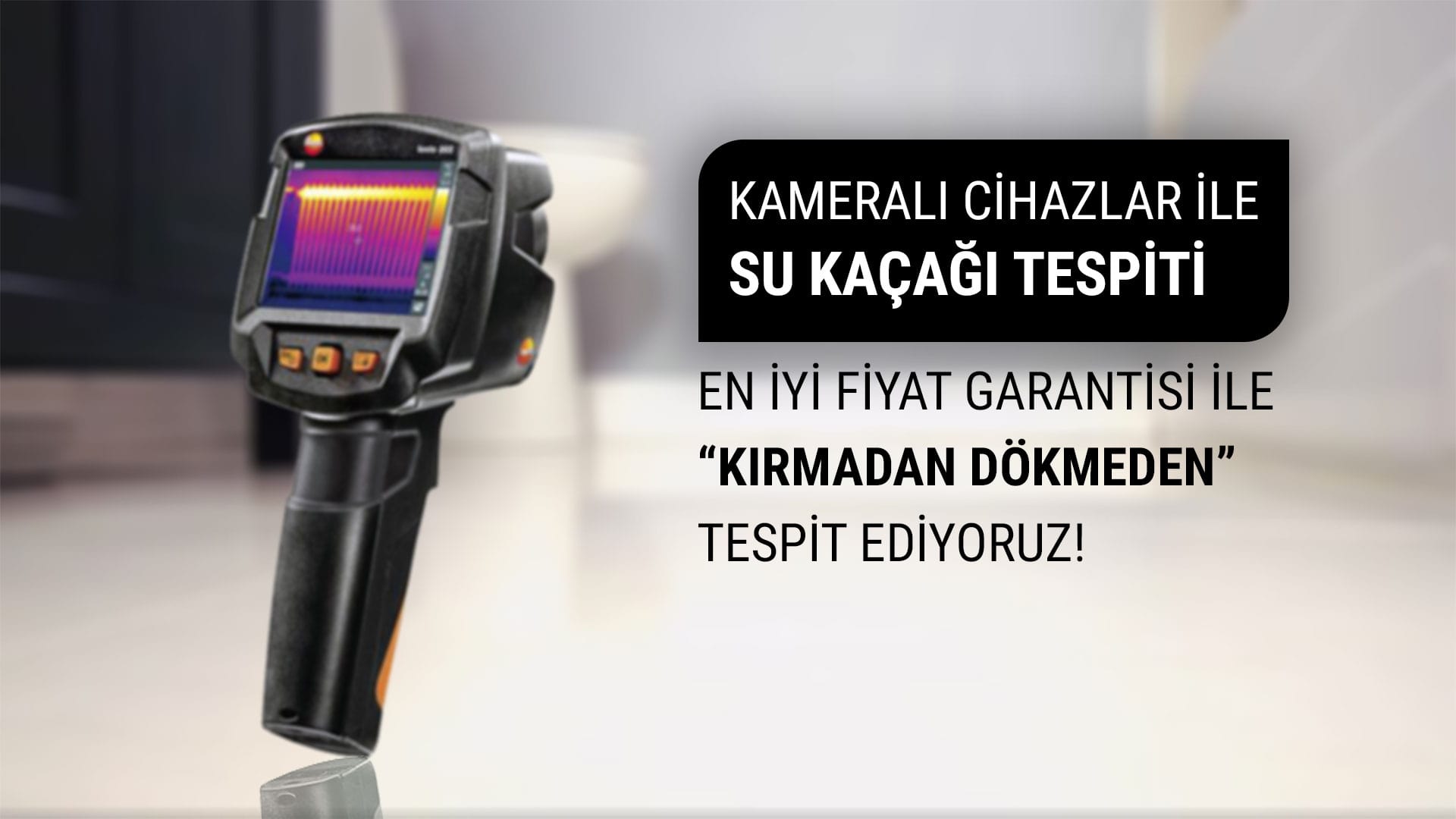 Hacılar Su Kaçağı Tespiti